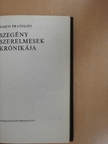 Vasco Pratolini - Szegény szerelmesek krónikája [antikvár]