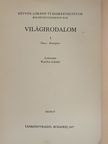 Bárd Miklós - Világirodalom I. [antikvár]