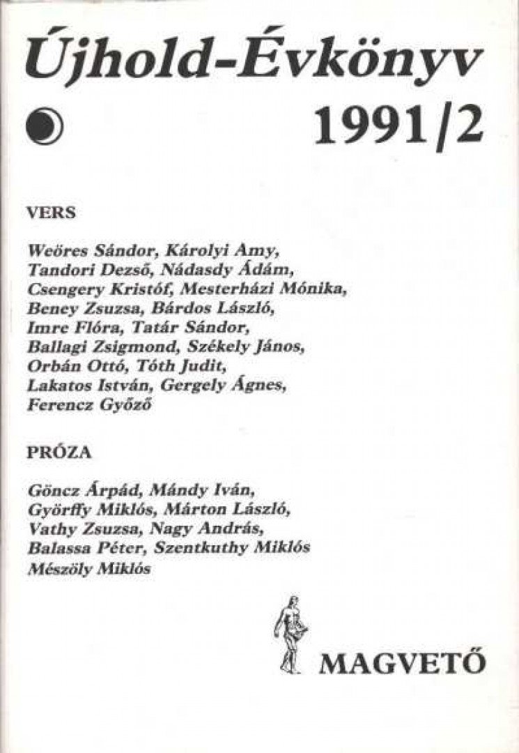 LENGYEL BALÁZS - Újhold-Évkönyv 1991/2 [antikvár]