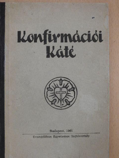 Konfirmációi káté [antikvár]