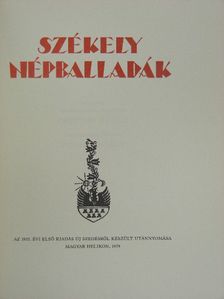 Székely népballadák [antikvár]