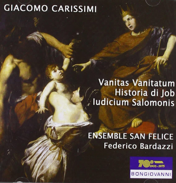 CARISSIMI - VANITAS VANITATUM CD BARDAZZI