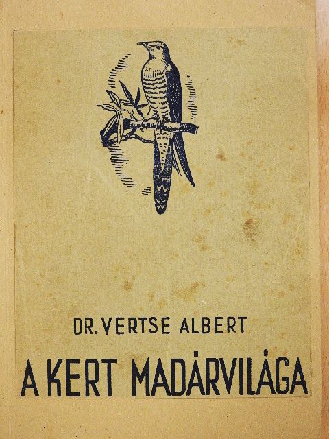 Dr. Vertse Albert - A kert madárvilága (rossz állapotú) [antikvár]