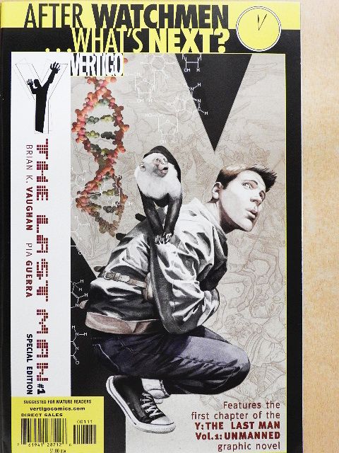 Brian K. Vaughan - Y: The Last Man (olvasatlan, nyomdatiszta állapotú) [antikvár]