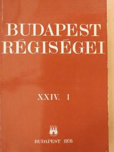 Altmann Júlia - Budapest régiségei XXIV/1. [antikvár]