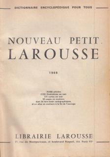 Nouveau Petit Larousse [antikvár]