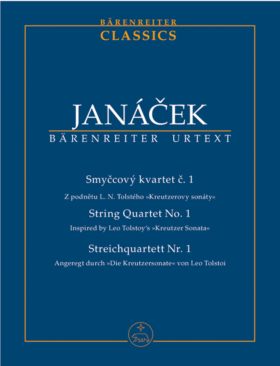 JANÁCEK - STRING QUARTET NO.1 POCKET SCORE URTEXT (FALTUS/STEDRON)