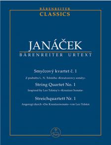 JANÁCEK - STRING QUARTET NO.1 POCKET SCORE URTEXT (FALTUS/STEDRON)