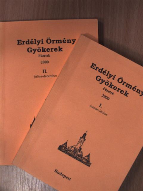Erdélyi Örmény Gyökerek Füzetek 2000. január-december I-II. [antikvár]
