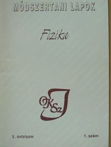 Griger Ádám - Módszertani Lapok - Fizika 1996. szeptember [antikvár]
