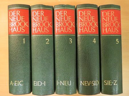 Der Neue Brockhaus 1-5. [antikvár]