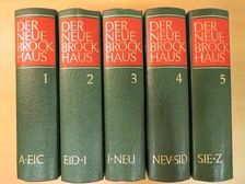 Der Neue Brockhaus 1-5. [antikvár]