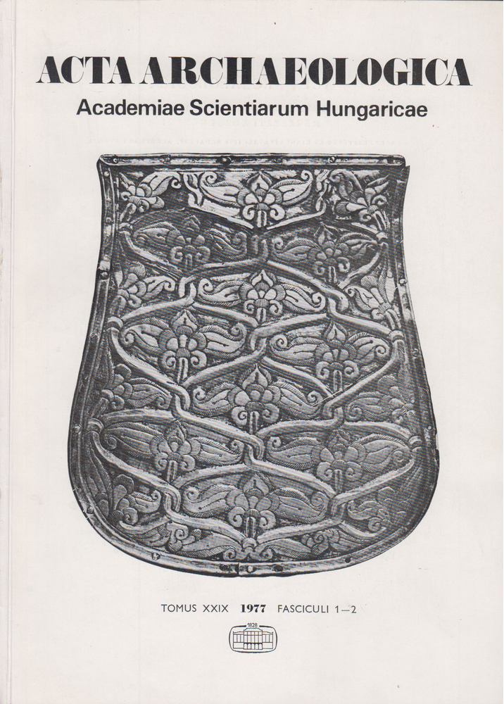 L. Castiglione - Acta Archaeologica - Tomus XXIX 1-2 [antikvár]