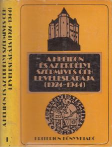 Marosi Ildikó - A Helikon és az erdélyi szépmíves céh levelesládája (1924-1944) I. [antikvár]