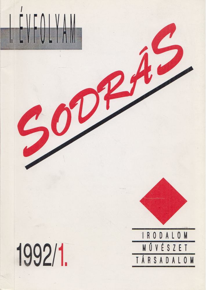 Erdész Ádám - Sodrás 1992/1. [antikvár]