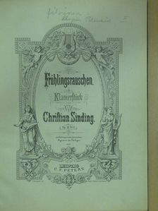 Chopin - Frühlingsrauschen/Lyrische Stücke für Pianoforte/Compositions pour Piano á 2 mains/Symphonie H moll/Polonaisen [antikvár]