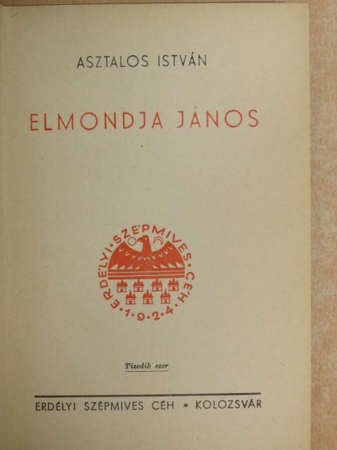 Asztalos István - Elmondja János [antikvár]