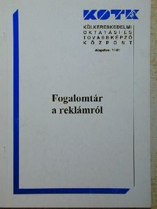 Fogalomtár a reklámról [antikvár]