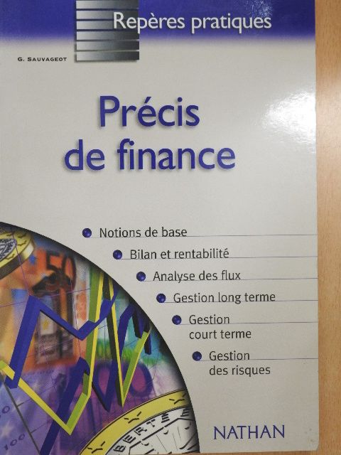 Georges Sauvageot - Précis de finance [antikvár]