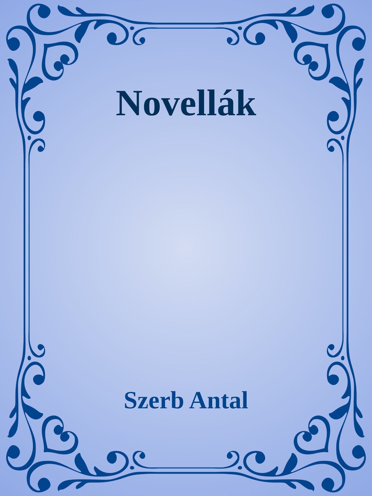 Szerb Antal - Novellák [eKönyv: epub, mobi]