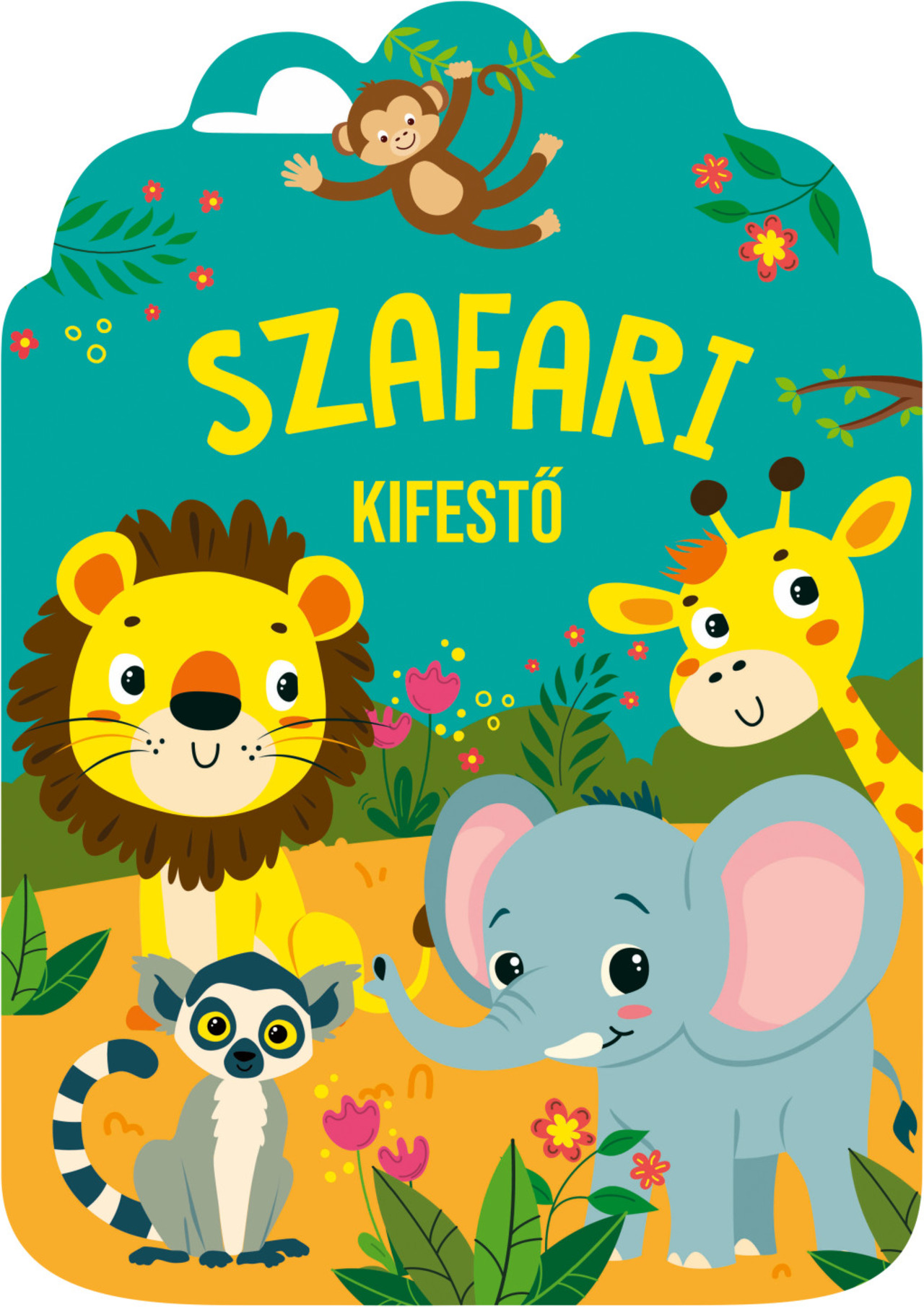 Szafari kifestő