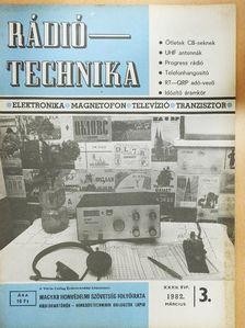 Rádiótechnika 1982. március [antikvár]