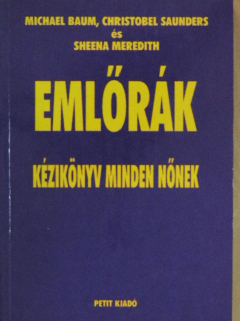 Christobel Saunders - Emlőrák [antikvár]
