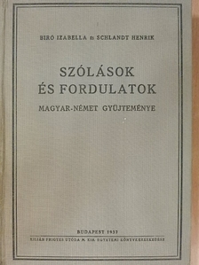 Biró Izabella - Szólások és fordulatok [antikvár]