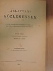 Állattani Közlemények 1907-1908/1-4. [antikvár]