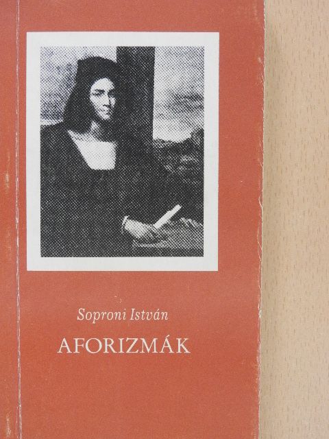 Soproni István - Aforizmák (dedikált példány) [antikvár]