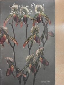 American Orchid Society Bulletin October 1980 [antikvár]