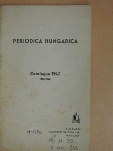 Periodica Hungarica [antikvár]