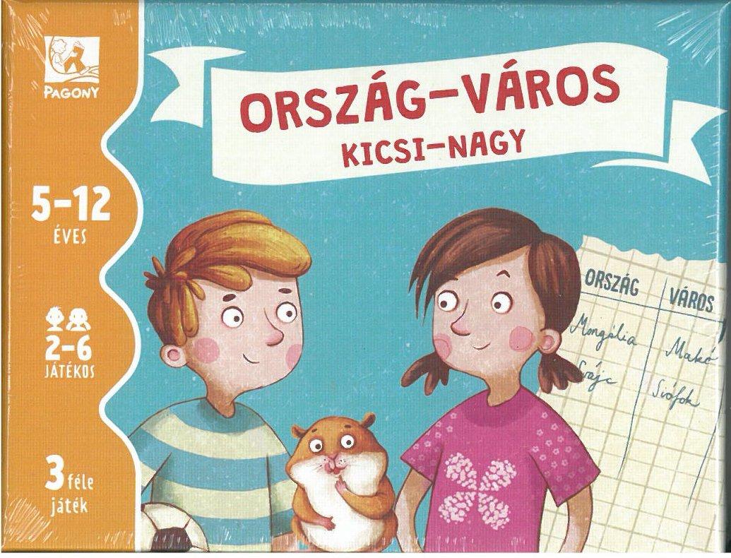 Ország-város, kicsi-nagy - kártyajáték