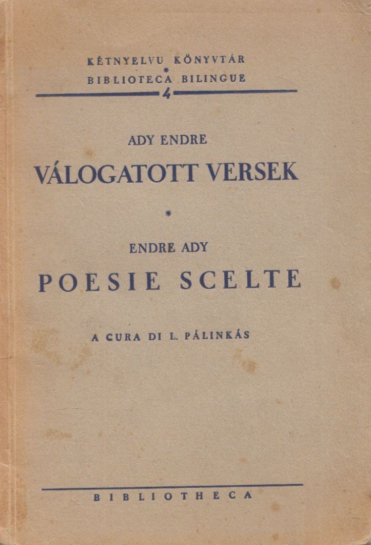 Ady Endre - Válogatott versek / Poesie Scelte [antikvár]