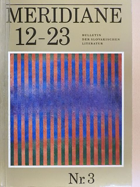 Anton Markus - Meridiane 12-23/3. [antikvár]
