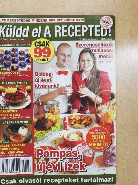 Küldd el a recepted! 2014. Január [antikvár]