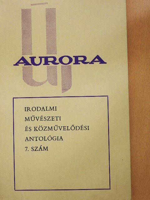 Antoli Parpara - Új Aurora 1976/7. [antikvár]