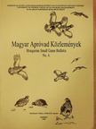 Dr. Faragó Sándor - Magyar Apróvad Közlemények 4. [antikvár]