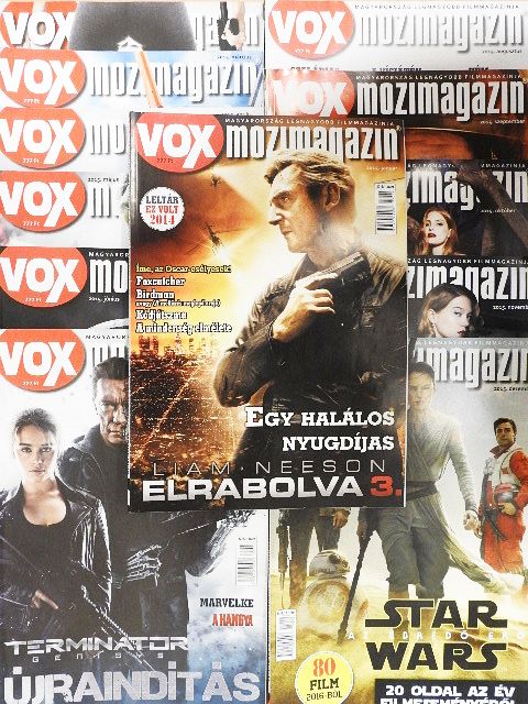 VOX Mozimagazin 2015. január-december [antikvár]