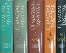 Bánki Judit - Új magyar tájszótár 1-5.  [antikvár]