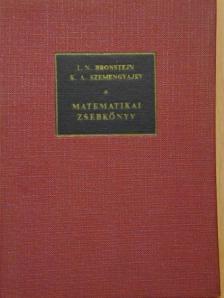 I. N. Bronstejn - Matematikai zsebkönyv [antikvár]