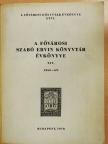 Ballagi Ágnes - A Fővárosi Szabó Ervin Könyvtár Évkönyve XIV. [antikvár]