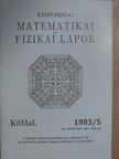 Gyimesi Róbert - Középiskolai matematikai és fizikai lapok 1993. május [antikvár]