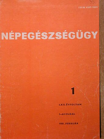 Babosi Györgyné - Népegészségügy 1981. január-december [antikvár]