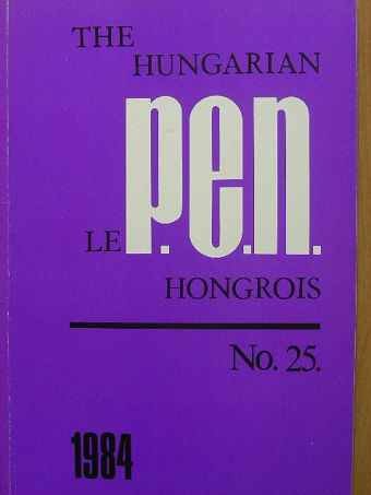 Illyés Gyula - The Hungarian P.E.N.-Le P.E.N. Hongrois No. 25. [antikvár]