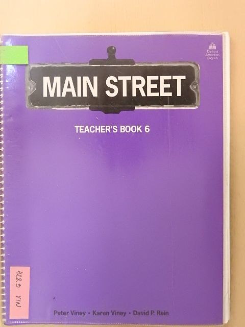 David P. Rein - Main Street - Teacher's book 6 [antikvár]