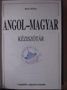 Bíró Lajos - Angol-magyar kéziszótár [antikvár]