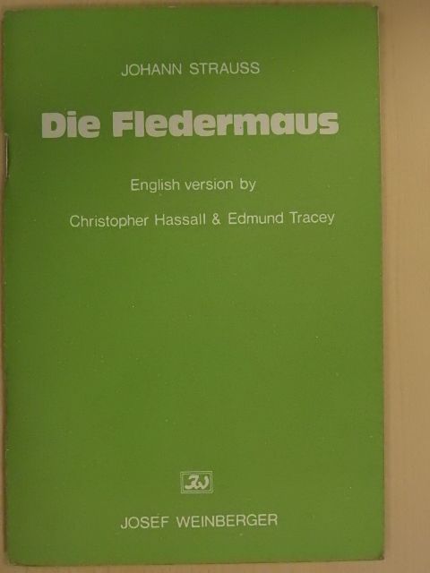 C. Haffner - Die Fledermaus [antikvár]