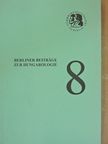Balogh András - Berliner Beiträge zur Hungarologie 8. [antikvár]