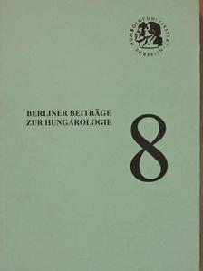 Balogh András - Berliner Beiträge zur Hungarologie 8. [antikvár]